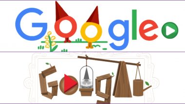 Popular Google Doodle Games: Stay and Play Garden Gnomes Game at Home in the Popular Past Google Doodle Series