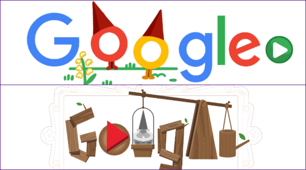 Popular Google Doodle Games: Stay and Play Garden Gnomes Game at