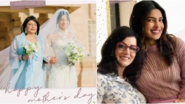 Mother's Day 2020: Priyanka Chopra Says 'Not Being Able to Celebrate With My Mother Or Mother-in-law Makes My Heart Heavy' in an Emotional Video Post