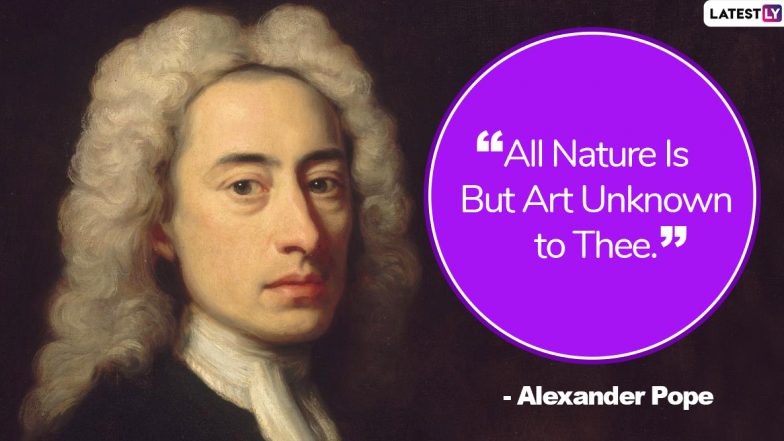 Alexander Pope Quotes and Sayings to Share on The Great Poet's Birth Anniversary