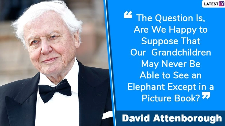 David Attenborough Quotes: As Popular TV Presenter Turns 94, Here Are Some of His Popular Sayings