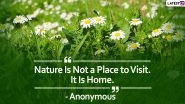 Greenery Day 2020 HD Images With Quotes: Instagram Caption-Worthy Nature Sayings and Beautiful Images That You Can Share on This Observance