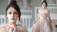 Radhika Madan Channels the Aqua Tinted Lips On, Worries Gone Vibe With This Photoshoot!
