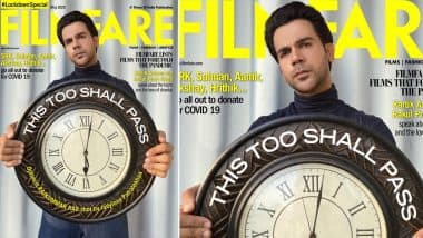 Rajkummar Rao Looks Dapper on Filmfare's First Lockdown Special Cover Shot by His Ladylove Patralekhaa (View Pic)