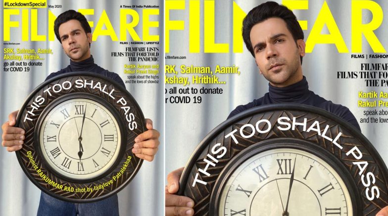 Rajkummar Rao Features On Filmfare's Lockdown Special Cover Shot By Patralekhaa