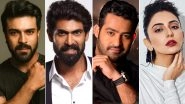 Happy Birthday Jr NTR! Ram Charan, Rana Daggubati, Rakul Preet Singh and Others Shower Love and Wishes On Tollywood&rsquo;s Young Tiger (View Tweets)