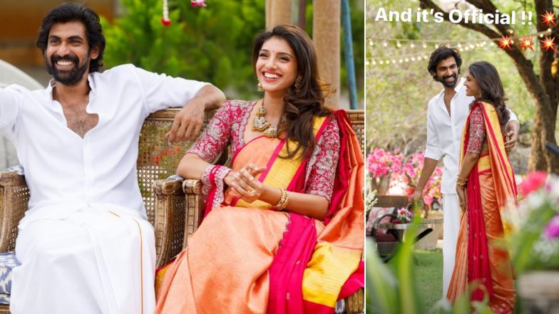 Rana Daggubati And Fiancée Miheeka Bajaj Look Their Happiest As Families Officially Finalise Pair's Engagement and Wedding Dates (Deets Inside)