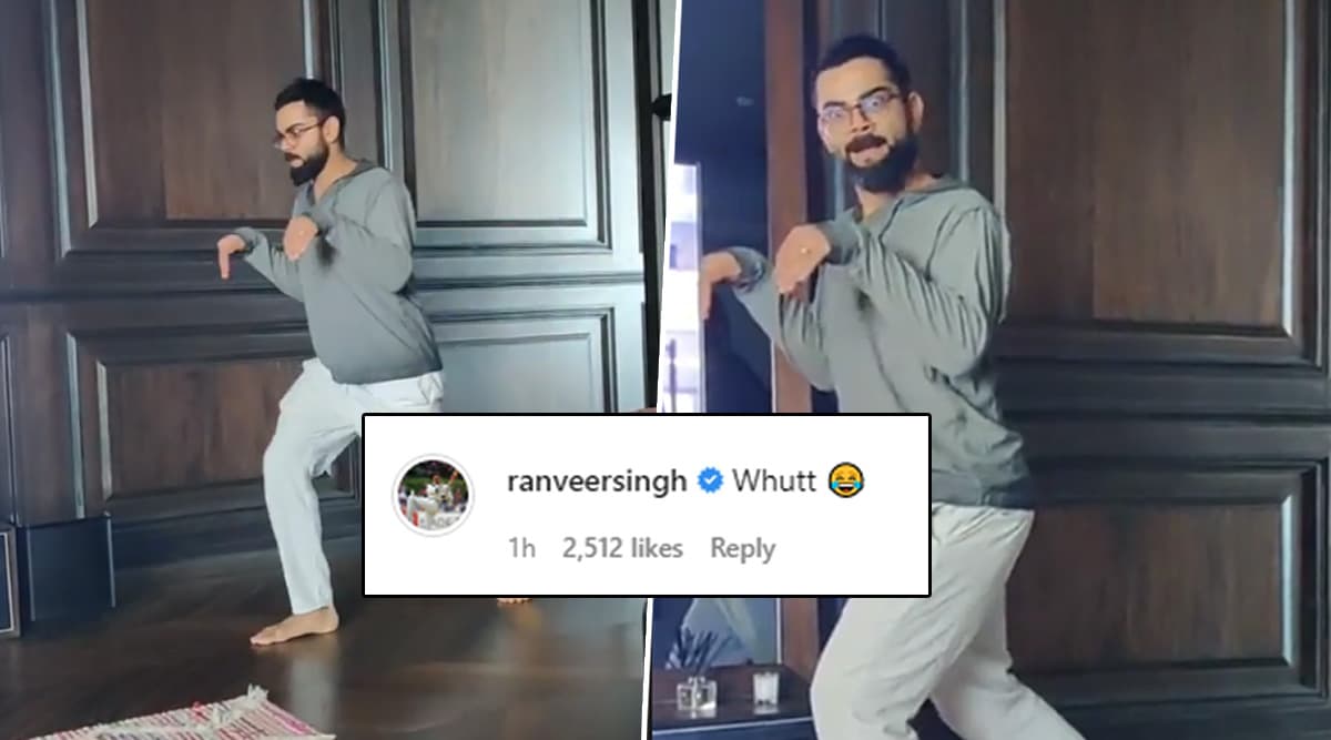 Watch  Anushka shares hilarious 'dinosaur' Kohli video on