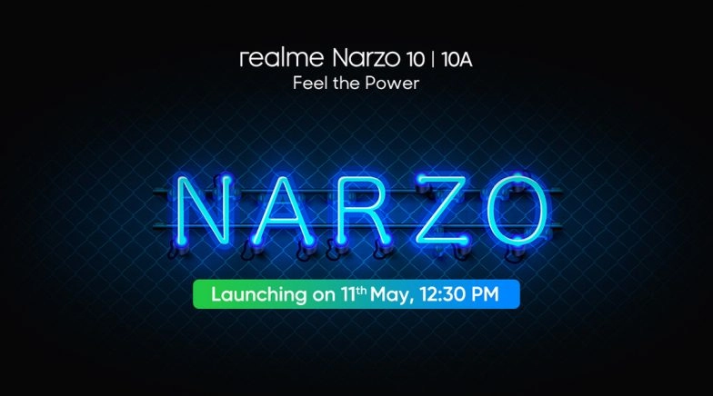 Realme Narzo 10 & Narzo 10A to Be Launched in India on May 11