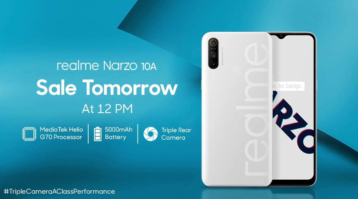 Realme Narzo 10A Online Sale