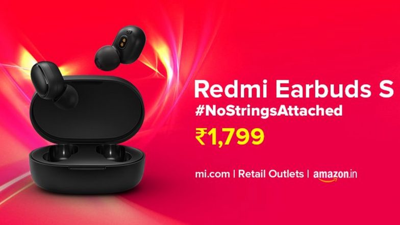 Redmi Earbuds S True Wireless Earphones Goes on Sale via Amazon India, Mi.com & Mi Home Stores; Check Price & Exciting Offers