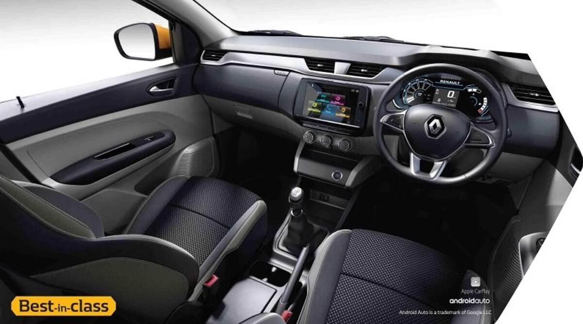 Renault Triber AMT Interiors