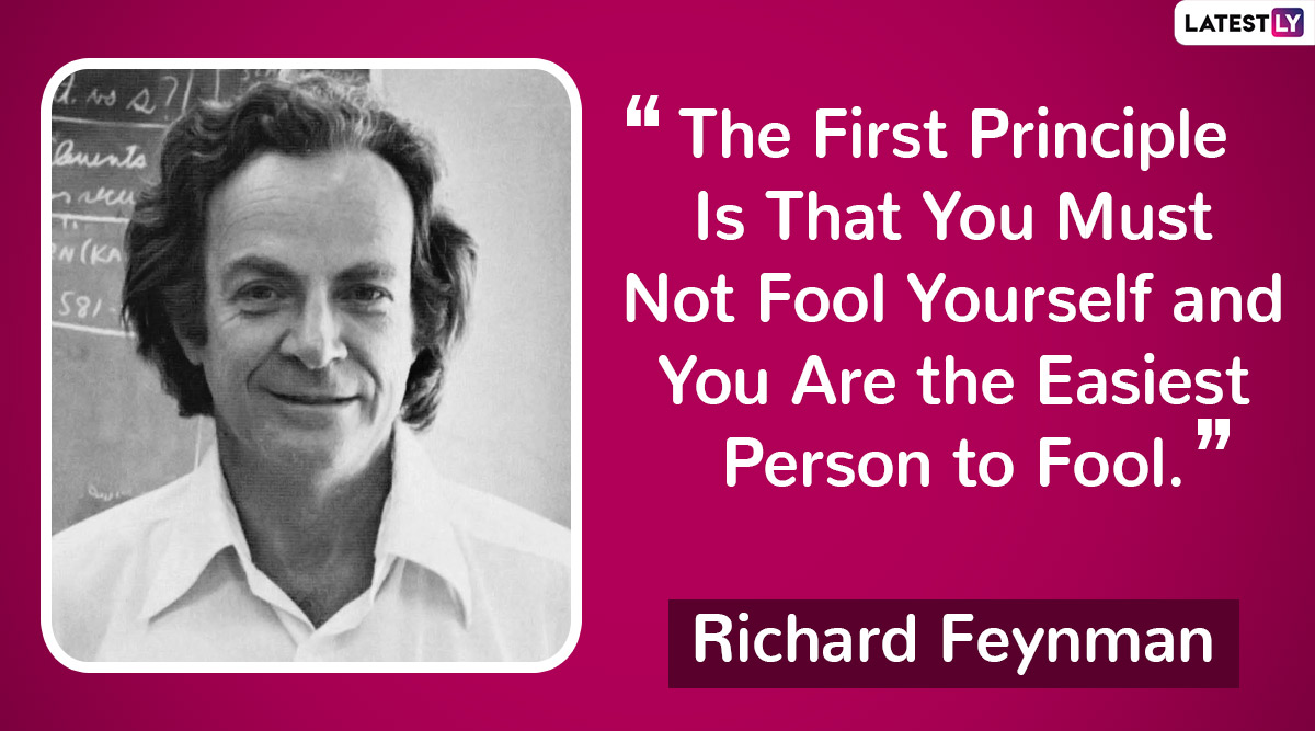 Richard Feynman Quote | Richard Feynman Quotes: Remembering American ...