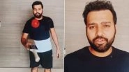 Rohit Sharma Accepts Yuvraj Singh's Challenge and Further Nominates Three Teammates (Watch Video)