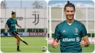 Cristiano Ronaldo Pulls Off Sensational Trick Shot During Juventus Training (Watch Video)