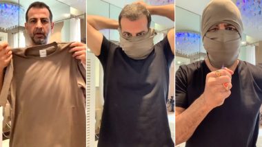 Ronit Roy’s Video On How to Make Balaclava Mask Using T-Shirt Goes Viral Amid the On-Going George Floyd Protests in America