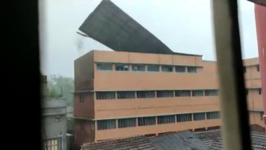 Howrah School Rooftop Blows Off As Cyclone Amphan Batters West Bengal, Watch Video