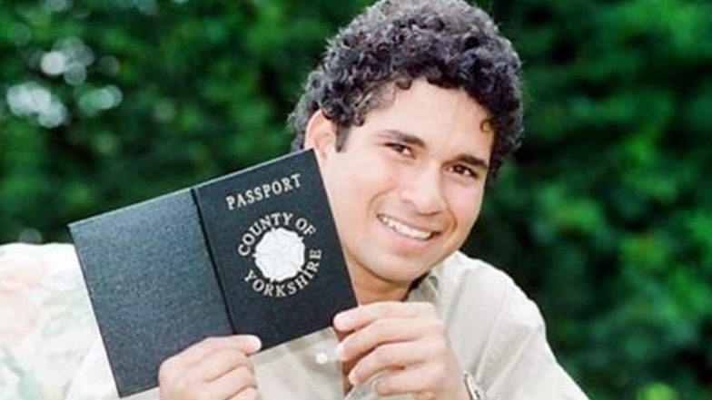 Sachin Tendulkar Shares Throwback Picture From Time at Yorkshire County Club, Calls It ‘Special Stint’ and One With ‘Fond Memories!’