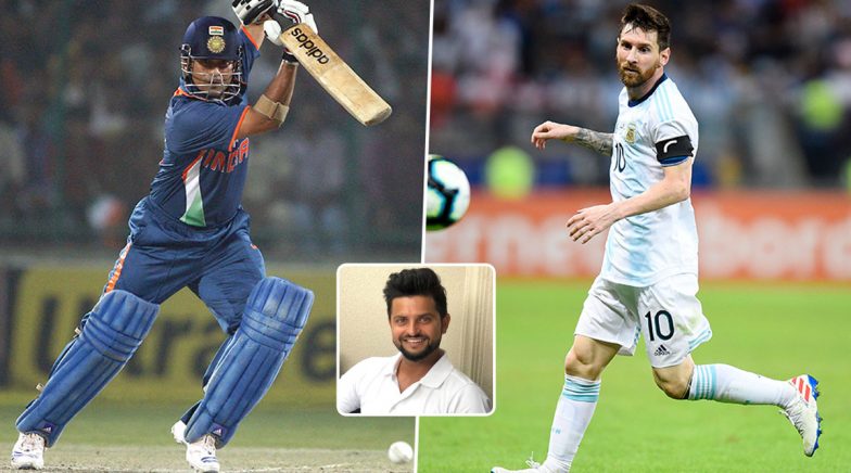 Suresh Raina Explains Similarity Between Sachin Tendulkar and Lionel Messi