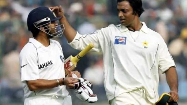 ‘I Kept Bowling Bouncers at Him’: Shoaib Akhtar Recalls Troubling Sachin Tendulkar During India vs Pakistan Faisalabad Test in 2006