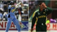 Shoaib Akhtar Reveals He Was &lsquo;Very Sad&rsquo; When Sachin Tendulkar Missed Out on a Hundred Against Pakistan in 2003 World Cup