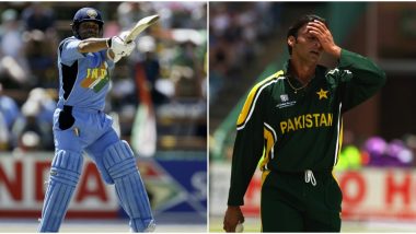 Shoaib Akhtar Reveals He Was ‘Very Sad’ When Sachin Tendulkar Missed Out on a Hundred Against Pakistan in 2003 World Cup