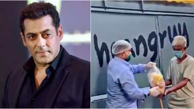 Salman Khan Launches Being Haangryy Food Trucks to Provide Food Items to the Needy Amid Coronavirus Pandemic 