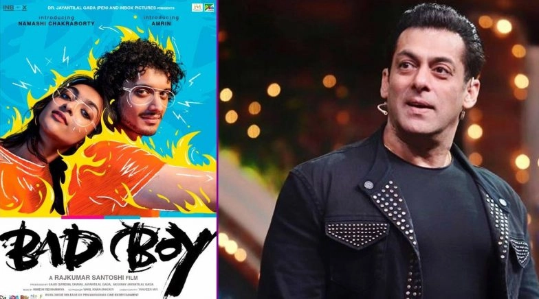 Salman Khan Unveils Poster Of Namashi Chakraborty Starrer Bad Boy!
