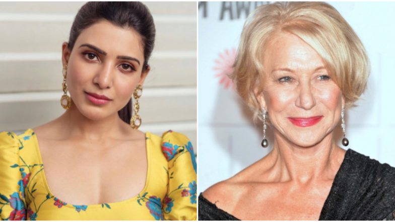 Samantha Akkineni is Being Productive Amid Quarantine By Taking Acting Lessons From Hollywood Legend Helen Mirren (View Pic)