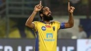 Kerala Blasters Retire Sandesh Jhingan&rsquo;s No. 21 Jersey As Defender Parts Ways With ISL Club After Six Years