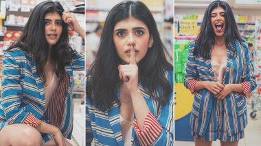 Sanjana Sanghi Is Reminiscing Those Shopping Days Looking Chic in Stripes!