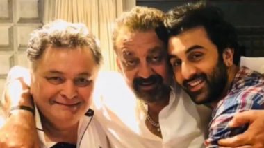 Sanjay Dutt Shares an Emotional Post on Rishi Kapoor's Death, Says 'Can't Believe He Is Gone' 