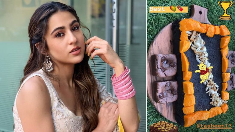 Sara Ali Khan’s Monday Brekkie Is a Sweet Combination of Brownie Along With Mangoes (View Pic)