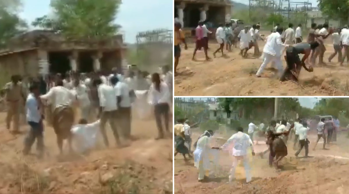 India News | Andhra Pradesh: Scuffle Breaks Out Between Rival Factions of  YSRCP in Payalakuntla, Watch Video | 📰 LatestLY