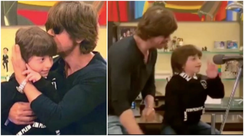 Gauri Khan Shares a Fan Video Of Shah Rukh Khan and AbRam's I For India Performance 