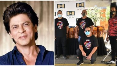 Shah Rukh Khan Says 'Proud Of My Boys', Lauds His Team Trinbago Knight Riders For Providing Food Hampers to the Needy in Trinidad and Tobago