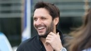 Shahid Afridi Conducts Live Session With Fans After Being Tested Positive for Coronavirus, Asks Fans to Take Care (Watch Video)