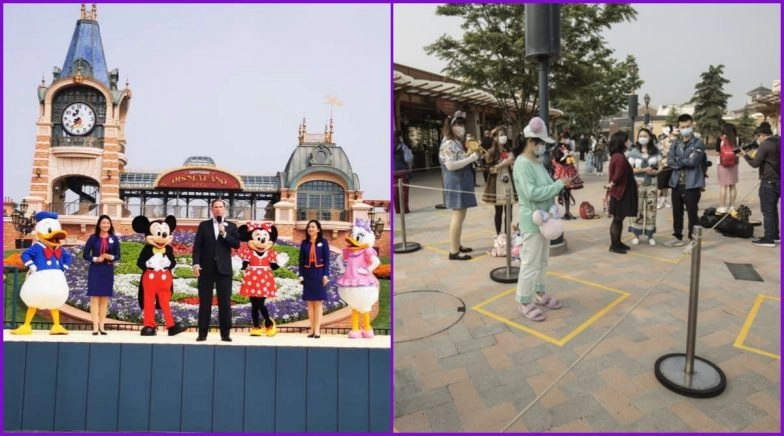 Shanghai Disneyland Opens After Coronavirus Lockdown, View Pics and Videos of Social Distancing