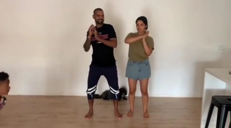 Shikhar Dhawan Wishes ‘Happy Birthday’ to Daughter Aliyah With Dance Video