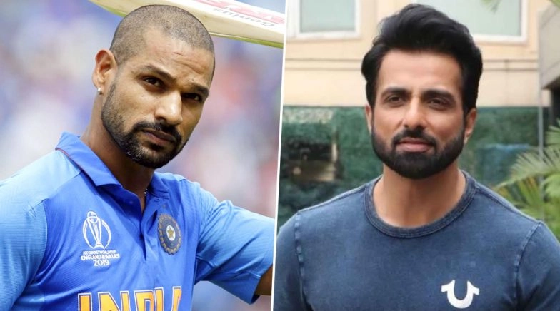 Shikhar Dhawan Lauds Sonu Sood for Helping Migrant Workers Amid Lockdown