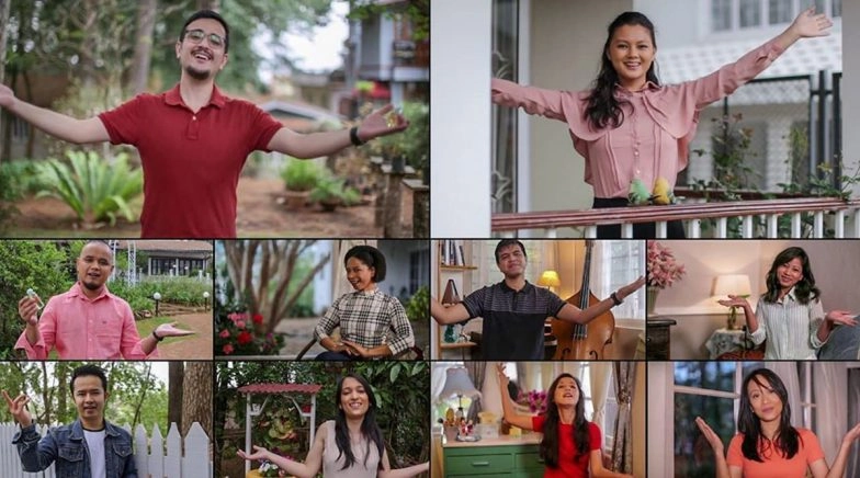Shillong Chamber Choir's Medley of Sar Jo Tera Chakraye and The Lonely Goatherd Is Superb