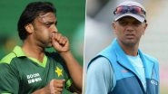 Shoaib Akhtar Hails Rahul Dravid&rsquo;s Defence, Picks Him As India&rsquo;s Most Decorated Batsman