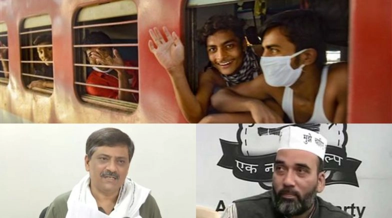 Bihar: Sanjay Kumar Jha Accuses Delhi Govt For Asking Money for Railway Tickets of Migrant Workers