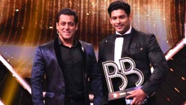 Flashback Friday: When Sidharth Shukla Accepted an Award on Behalf of Salman Khan and It Has a Bigg Boss Connection (Watch Video)