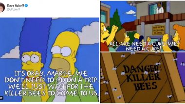 The Simpsons Predicted Murder Hornets? Netizens React to The Coronavirus Prediction Episode Showing Killer Bees (Check Tweets)