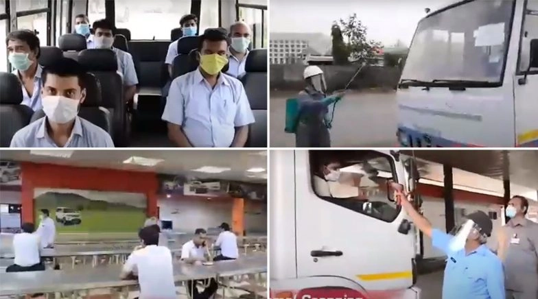 Social Distancing at Mahindra & Mahindra Plant is Perfect Example on Resuming Work Amid Lockdown