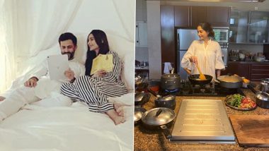 Sonam Kapoor Gives an Inside Tour of Her Spacious Delhi Abode, Shares ‘Snapshots During Quarantine’ With Hubby Anand Ahuja (View Pics)