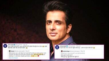 Little Girl Requesting Sonu Sood to Send Mom to Granny's Home on Father's Request Goes Viral, 5 Instances When Bollywood Star Wittily Tackled Hilarious Requests Online