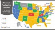Scripps National Spelling Bee 2020 Cancelled: From 4-Letter Word 'Cook' to 11-Letter 'Coronavirus', Map Shows Most Search Spellings Across The US States