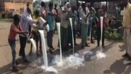 West Bengal: Asansol Dairy Farmers Incur Losses During Lockdown, Spill Milk on Road in Protest